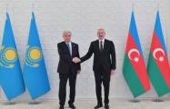   Präsident Aliyev gratuliert seinem kasachischen Amtskollegen zum Geburtstag  