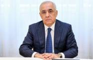   Aserbaidschanischer Premierminister spricht dem ersten iranischen Vizepräsidenten sein Beileid aus  