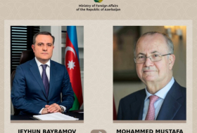   Aserbaidschanischer Außenminister bespricht die Lage in Gaza mit dem palästinensischen Premierminister  