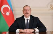  Ilham Aliyev und Robert Fitso geben eine Erklärung ab 