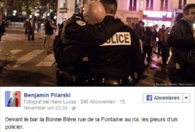 Nach Attentat in Paris: Facebook-Foto rührt zu Tränen