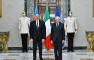  Italienischer Präsident gratuliert Ilham Aliyev 