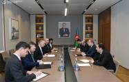   Aserbaidschans Außenminister trifft sich mit Vertreter des US-Außenministeriums  
