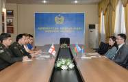   Aserbaidschan und Georgien tauschen gegenseitige Erfahrungen im Bereich militärischer Informationen aus  