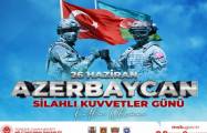   Von nun an werden wir mit den Streitkräften Aserbaidschans eine Faust und ein Herz sein  
