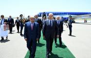   Präsident der Türkischen Republik Nordzypern im aserbaidschanischen Füzuli eingetroffen  