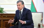   Usbekischer Präsident reist zu Arbeitsbesuch nach Aserbaidschan  