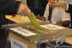 Türkische Bürger mit Wohnsitz in Aserbaidschan wählen am 17. Juni