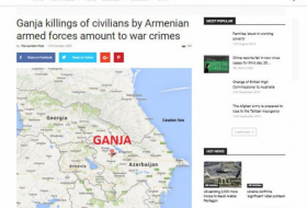   Armenischer Angriff auf Gandscha in der britischen Presse  