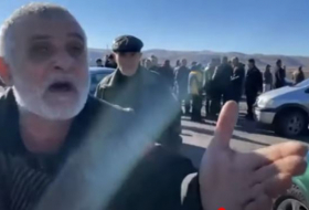   Angehörige vermisster Armenier blockieren die Straße -   VIDEO    