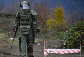   Russische Friedenstruppen entschärfen über 23.000 Sprengstoffe in Karabach  