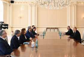   Ilham Aliyev empfängt den Generalstaatsanwalt des türkischen Obersten Gerichtshofs  
