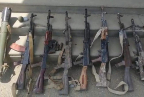   Aserbaidschanische Polizei findet Waffen in Chodschavend, die von Armeniern hinterlassen wurden  