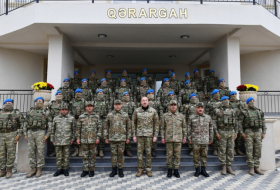   Oberbefehlshaber gratulierte den Soldaten anlässlich des Siegestages in Füzuli  