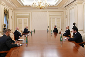   Präsident Ilham Aliyev empfing den Chefberater des US-Außenministeriums für Kaukasus-Verhandlungen  