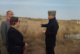   Besuch von in Frankreich lebenden aserbaidschanischen Forschern in Aghdam hat begonnen   - FOTOS    