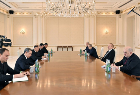  Präsident Ilham Aliyev empfing den stellvertretenden Ministerpräsidenten von Turkmenistan 