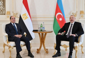   Präsidenten von Aserbaidschan und Ägypten hatten ein Einzelgespräch  