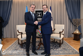   Aserbaidschanischer Außenminister informiert den israelischen Präsidenten über die Situation nach dem Konflikt in der Region  