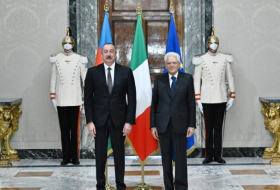  Italienischer Präsident gratuliert Ilham Aliyev 
