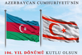   Präsident Nordzyperns gratuliert Aserbaidschan zum Unabhängigkeitstag  