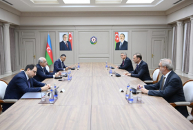   Aserbaidschanischer Ministerpräsident trifft sich mit der Delegation der deutschen Knauf-Gruppe  