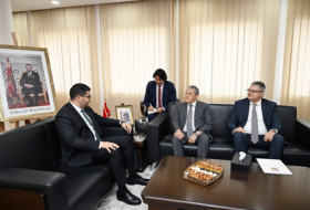   Aserbaidschanische Delegation trifft sich mit marokkanischem Minister für Jugend, Kultur und Kommunikation  