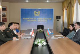   Aserbaidschan und Georgien tauschen gegenseitige Erfahrungen im Bereich militärischer Informationen aus  