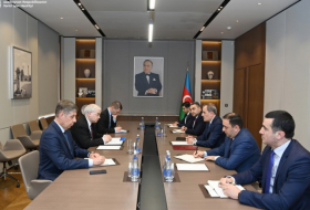  Außenminister Bayramov trifft sich mit dem Sonderbeauftragten des russischen Außenministeriums  