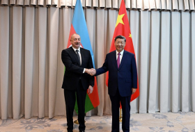  In Astana fand ein Treffen der Staats- und Regierungschefs Aserbaidschans und Chinas statt 
