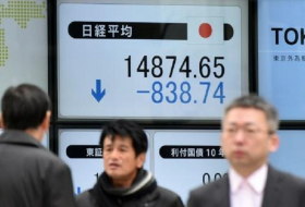Talfahrt an der Börse in Tokio ungebremst