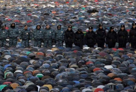 Opferfestgebet In Moskau