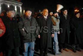 In Jerewan begannen die Proteste 