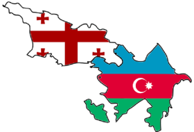 Der georgische Verteidigunsminister kommt in  Aserbaidschan zum Arbeitsbesuch an