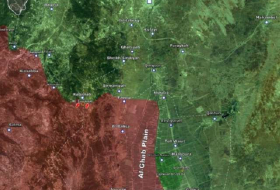 Syrien: Al-Assad-Armee nimmt Turkmenen-Gebirge unter schweres Artilleriefeuer