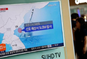 Nordkorea: Erstmals Bilder von U-Boot-Raketenstart veröffentlicht
