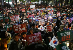 Südkorea: Eine Million demonstriert gegen Präsidentin Park - VIDEO 