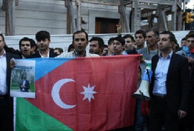 Eine Protestaktion in Istanbul gegen den Iran