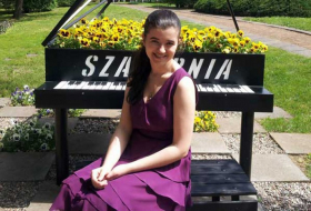 Aserbaidschanische junge Pianistin auf deutscher Bühne