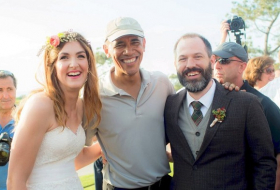 Obama als Hochzeitscrasher