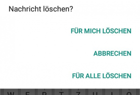 Whatsapp erweitert Lösch-Funktion