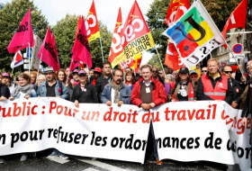 Französische Gewerkschaft will trotz Krawallen weiter protestieren