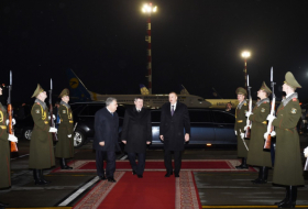 Präsident Aliyev beendet seinen Staatsbesuch in Belarus
