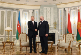 Lukaschenko an Aliyev: Belarus hat auf Sie gewartet 