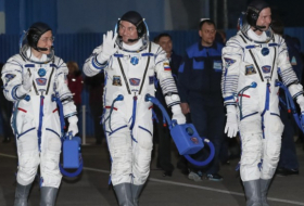 Raumfahrer auf ISS angekommen