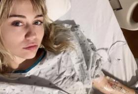 Miley Cyrus liegt im Krankenhaus