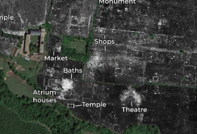   Antike römische Stadt per Radar kartiert  