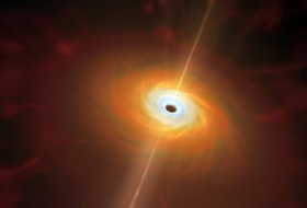Schwarzes Loch zieht extrem schnell Masse an