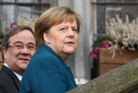 Bundeskanzlerin Merkel zu Besuch beim nordrhein-westfälischen Landeskabinett