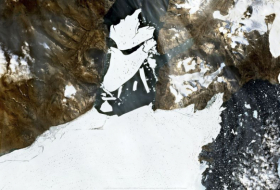 Riesiger Eisbrocken Grönlands ist abgebrochen